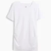 Modern T-shirt med rund hals för gravida