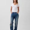 Modern T-shirt med V-ringning
