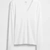 Modern T-shirt med V-ringning