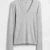 Modern T-shirt med V-ringning