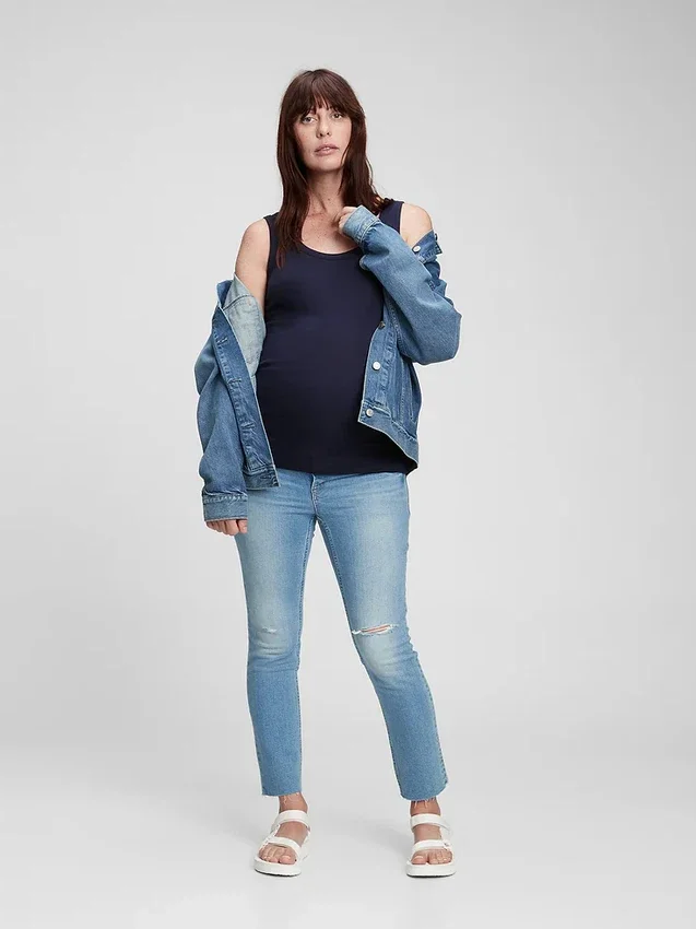 Modern tank top för mammakläder