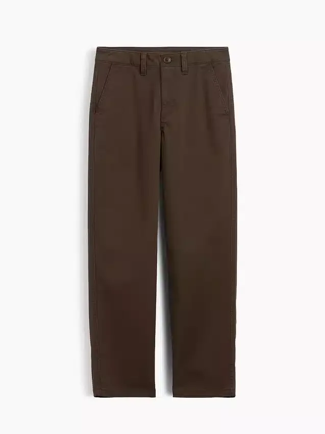 Moderna, lösa khakibyxor för barn