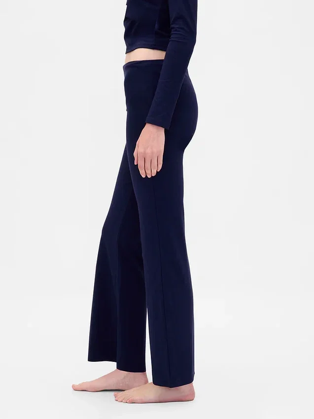 Moderna pyjamasleggings med vikbar midja