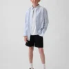 Moderna uniformshorts i khaki för barn