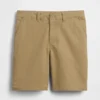 Moderna uniformshorts i khaki för barn