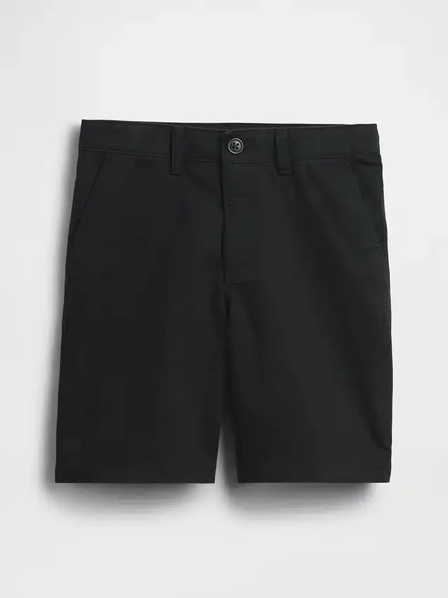 Moderna uniformshorts i khaki för barn