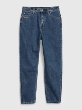 Mom-jeans med hög midja