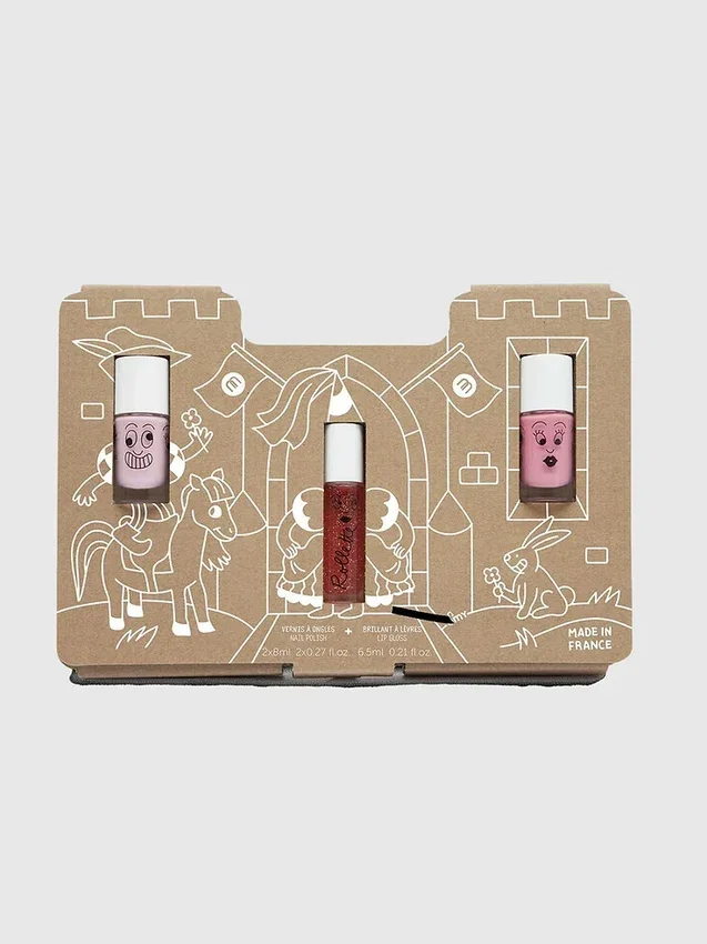 Nailmatic Princess Story nagellack och läppglans-set
