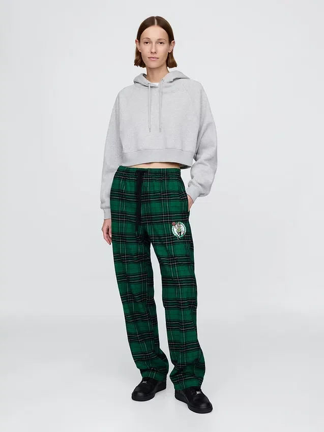 NBA Boston Celtics pyjamasbyxor i flanell