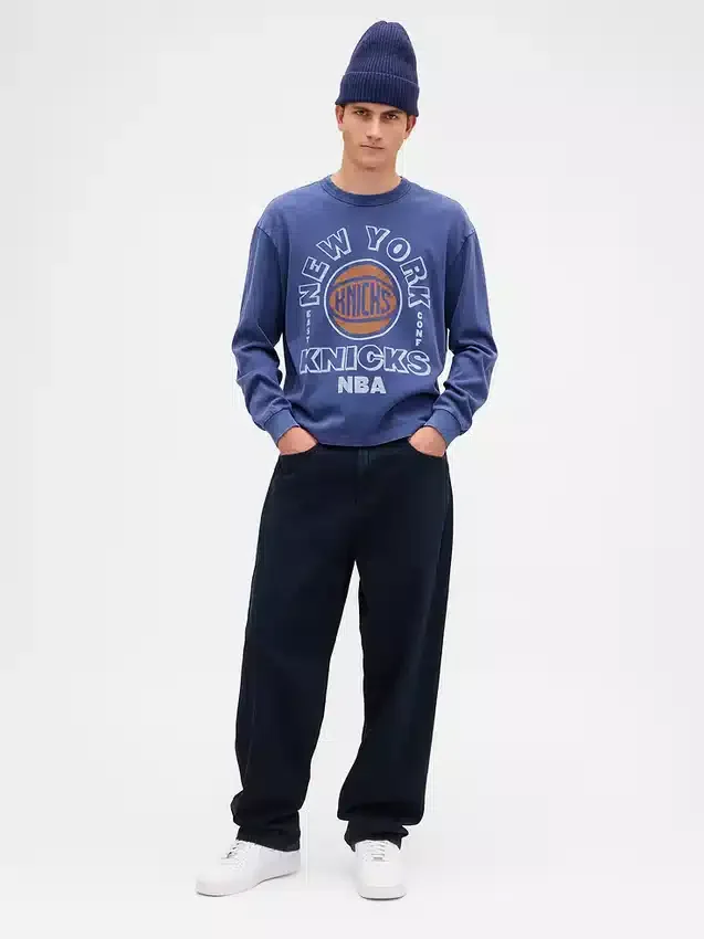 NBA New York Knicks kort T-shirt med tryck