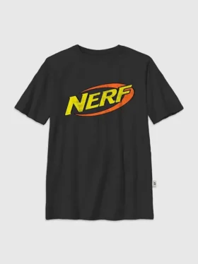 Nerf-T-shirt med tryck för barn