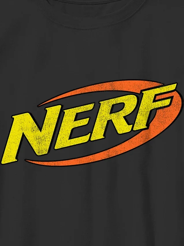 Nerf-T-shirt med tryck för barn