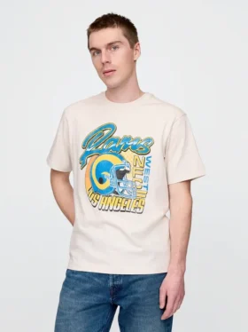 NFL Los Angeles Rams T-shirt med tryck