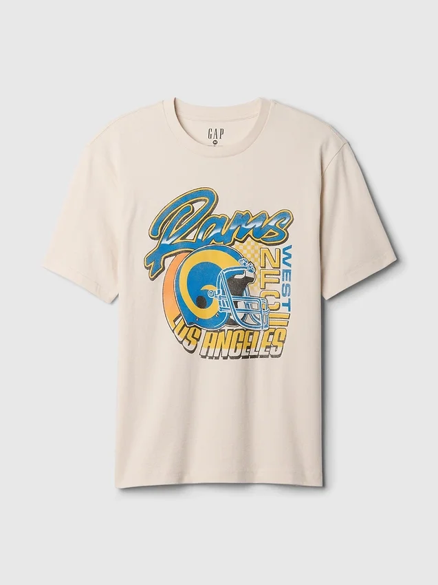 NFL Los Angeles Rams T-shirt med tryck