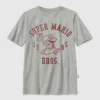 Nintendo Mario Bros-T-shirt med tryck för barn