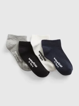 No-show-strumpor för småbarn (4-pack)