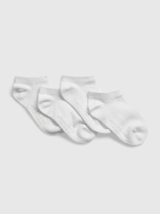 No-show-strumpor för småbarn (4-pack)