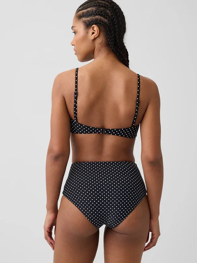 Omvandlingsbar bandeau-bikinitopp