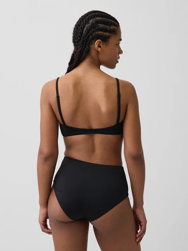 Omvandlingsbar bandeau-bikinitopp