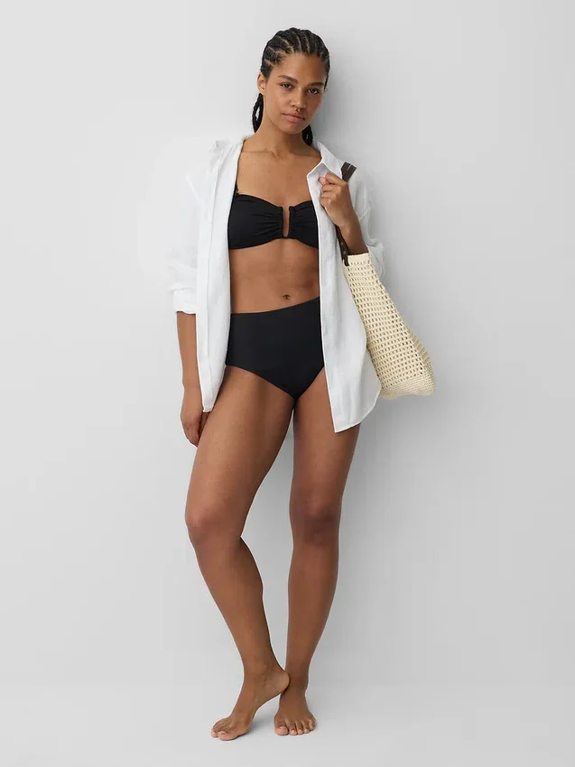 Omvandlingsbar bandeau-bikinitopp