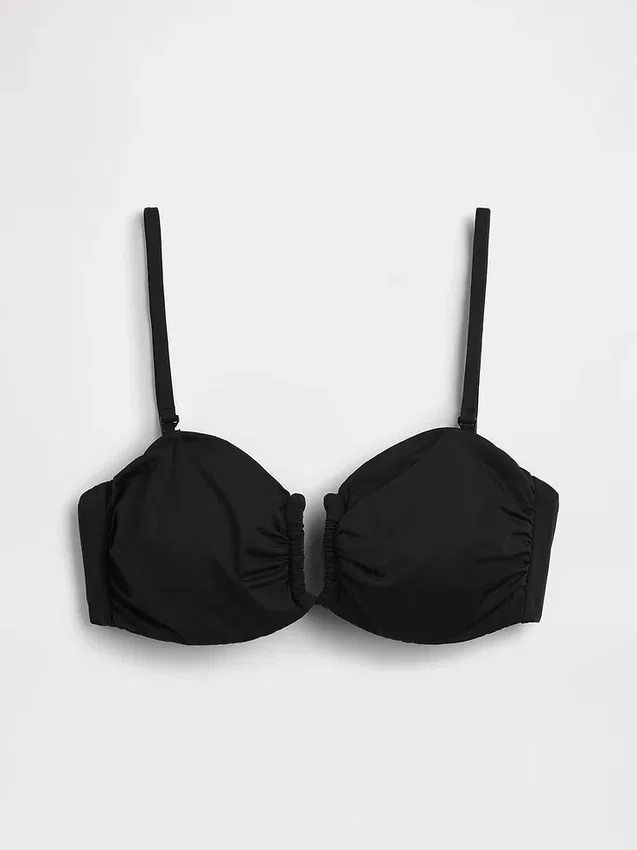 Omvandlingsbar bandeau-bikinitopp