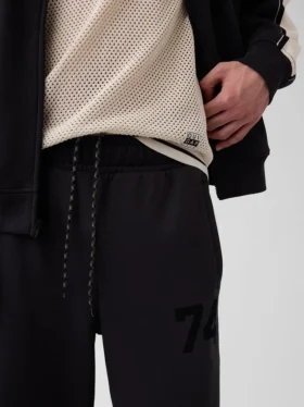 Ouigap Sweatpants i tjock fransk frotté
