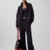Ouigap Sweatpants i tjock fransk frotté