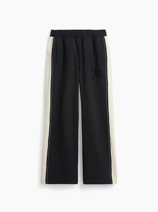 Ouigap Sweatpants i tjock fransk frotté