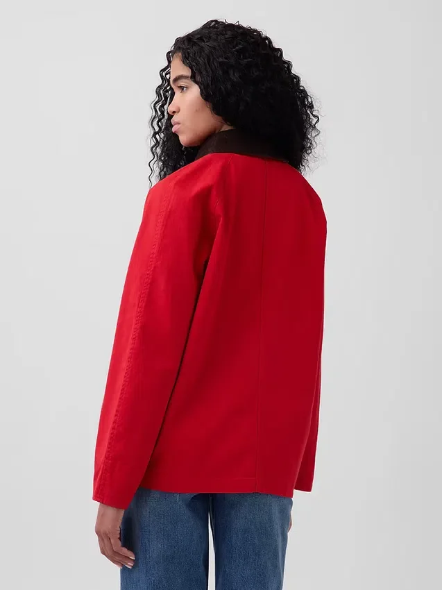 Oversized arbetsjacka