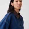 Oversized bilrock i denim