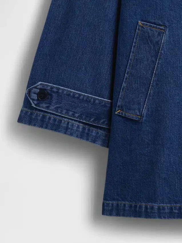 Oversized bilrock i denim