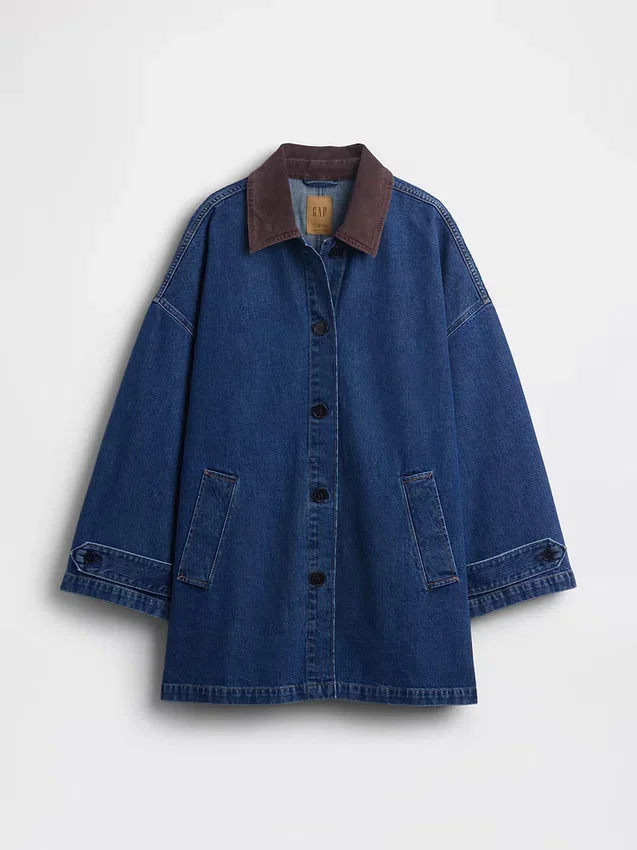 Oversized bilrock i denim
