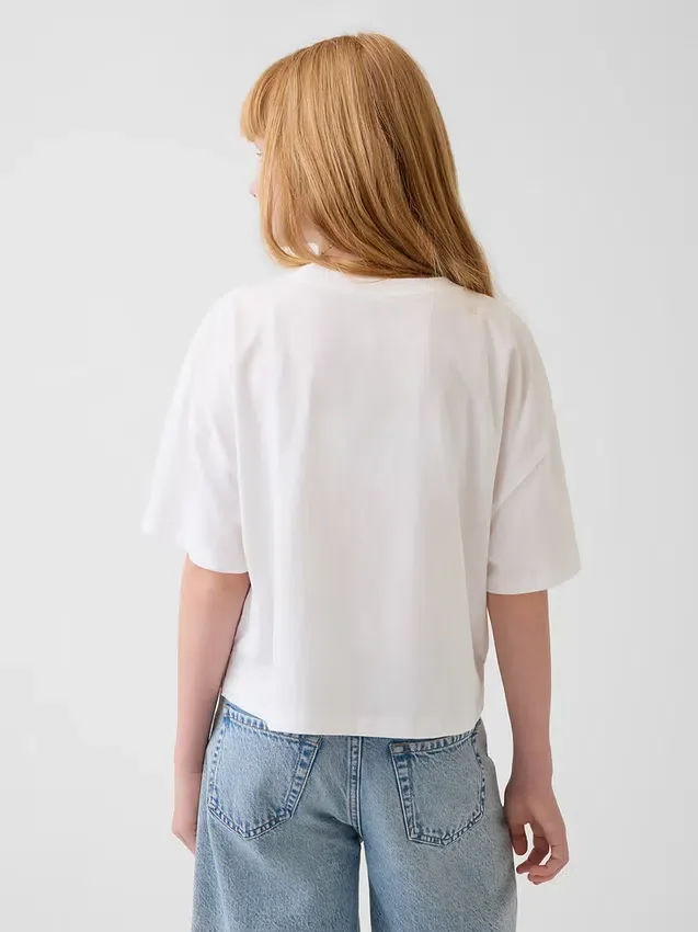 Oversized boxig T-shirt för barn