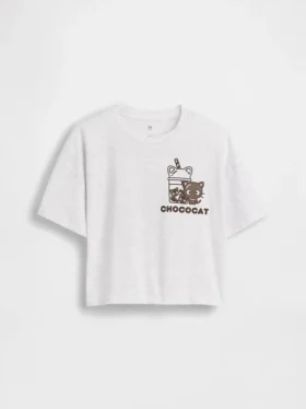 Oversized boxig T-shirt för barn med Hello Kitty