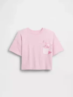 Oversized boxig T-shirt för barn med Hello Kitty