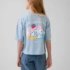Oversized boxig T-shirt för barn med Hello Kitty