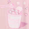 Oversized boxig T-shirt för barn med Hello Kitty