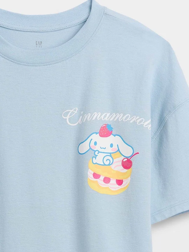 Oversized boxig T-shirt för barn med Hello Kitty