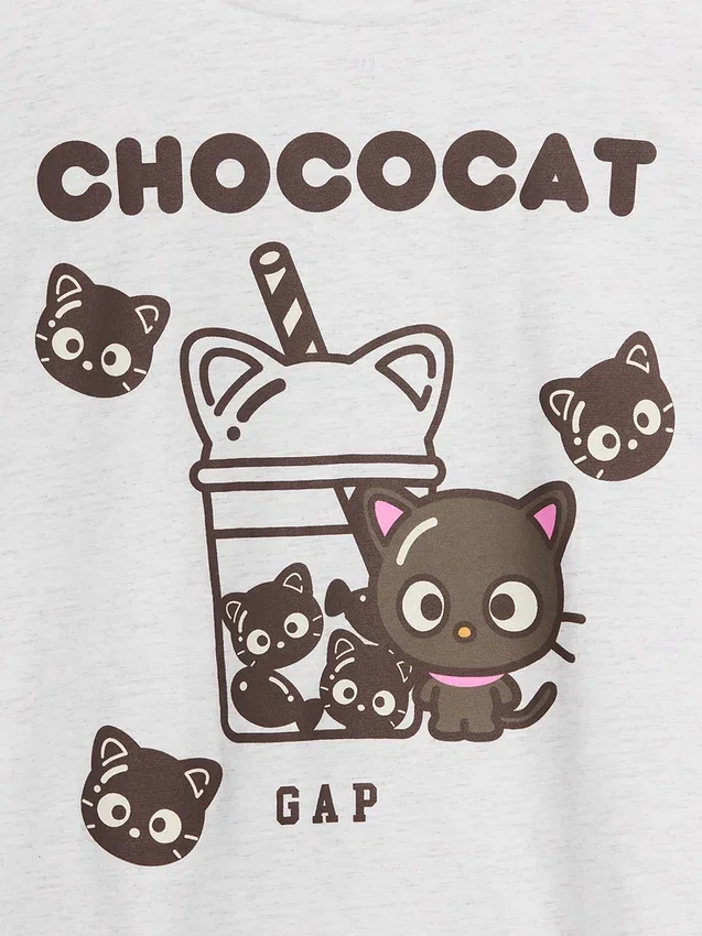 Oversized boxig T-shirt för barn med Hello Kitty