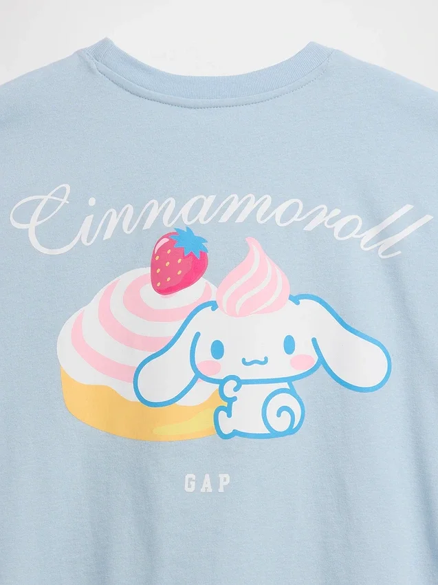 Oversized boxig T-shirt för barn med Hello Kitty
