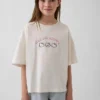 Oversized boxig T-shirt för barn med Sanrio-motiv