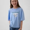 Oversized boxig T-shirt för barn med Sanrio-motiv