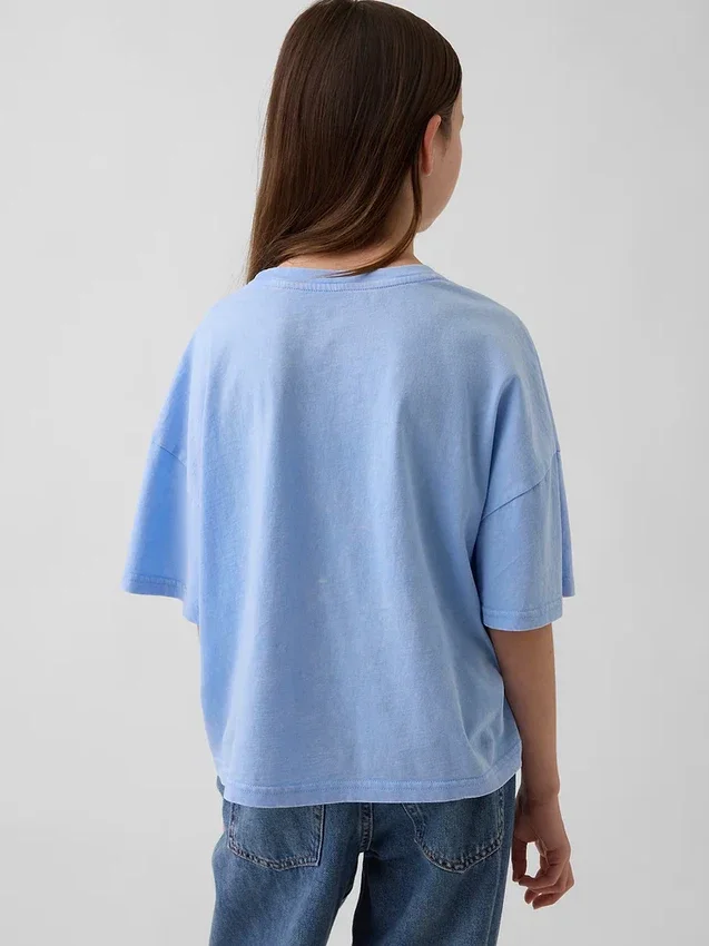 Oversized boxig T-shirt för barn med Sanrio-motiv