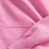 Oversized croppad hoodie med dragkedja för vuxna