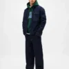 Oversized-hoodie i extra tjock fransk frotté med logo för vuxna