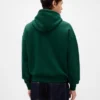 Oversized-hoodie i extra tjock fransk frotté med logo för vuxna