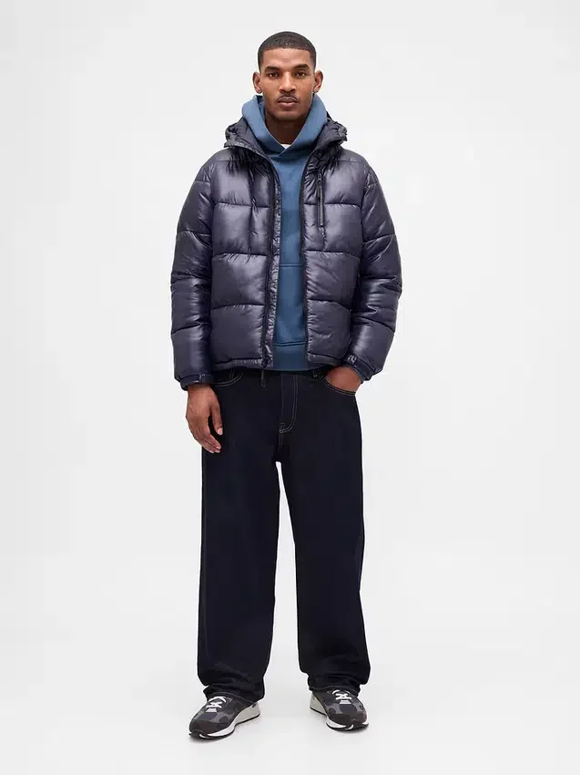 Oversized-hoodie i tjockt tyg för vuxna