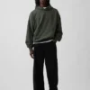 Oversized-hoodie i tjockt tyg för vuxna