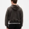 Oversized-hoodie i tjockt tyg för vuxna