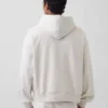 Oversized-hoodie i tjockt tyg för vuxna